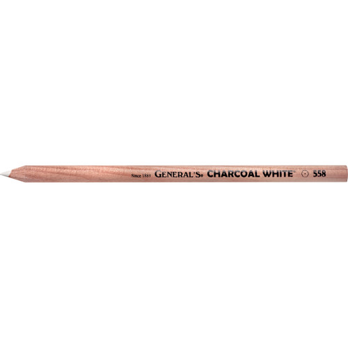 General Pencil "The Original" Charcoal Pencil 12/Pkg-White - GP558 General Pencil "The Original" Charcoal Pencil 12/Pkg-White - GP558