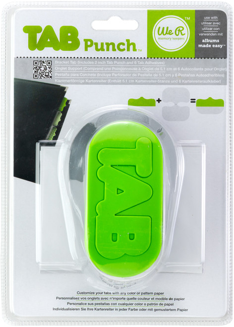 We R Tab Punch-Bracket, 2" - TABP-71313 - 633356713135