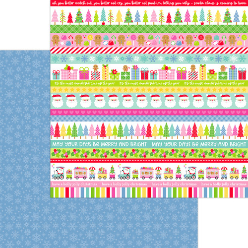25 Pack - Doodlebug Oh What Fun Double-Sided Cardstock 12"X12"-Christmas Eve - 5A003D7V-1H9HK - 842715089921