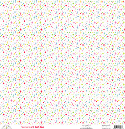 25 Pack - Doodlebug Heavyweight Acetate-Christmas Magic - 5A003D8J-1H9JB - 842715089877