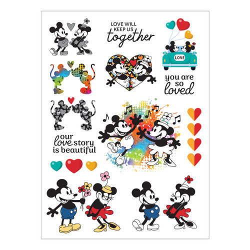 Spellbinders Rub-Ons From Say Cheese Classic Mouse-Love - 5A003J65-1HDD8