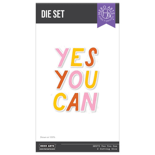 Hero Arts Die Set-Yes You Can - 5A003J6G-1HDDK - 085700950718