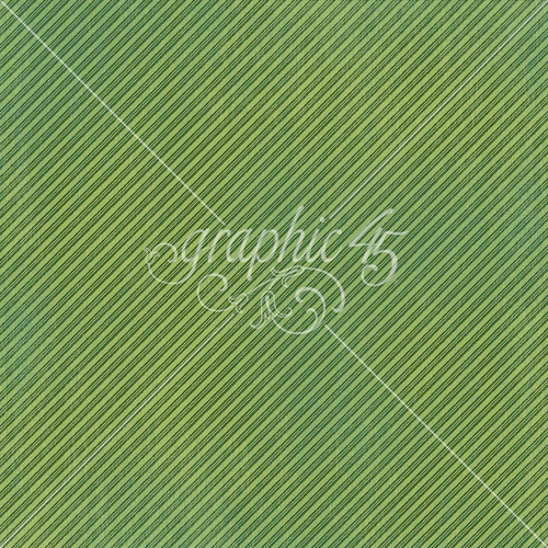 15 Pack - Graphic 45 Wonder Of OZ Double-Sided Cardstock 12"X12"-Good Friends - 5A003DCN-1H9MW