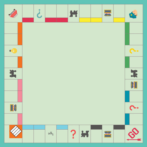 25 Pack - Simple Stories Game Night Double-Sided Cardstock 12"x12"-Roll The Dice - 5A003CS2-1H90N