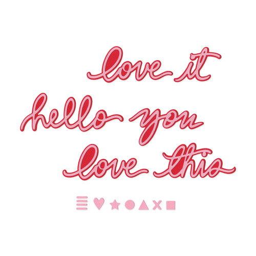 Sizzix Thinlits Die Set By Vicki Boutin 17/Pkg-Vicki Script - 5A003DJB-1H9QZ Sizzix Thinlits Die Set By Vicki Boutin 17/Pkg-Vicki Script - 5A003DJB-1H9QZ