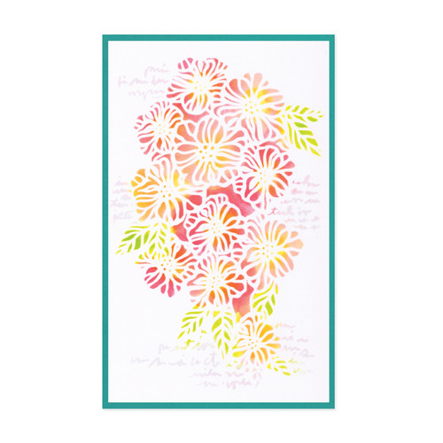 Sizzix A6 Layered Stencils By Vicki Boutin 4/Pkg-Buildables Botanicals #1 - 5A003DHW-1H9RC Sizzix A6 Layered Stencils By Vicki Boutin 4/Pkg-Buildables Botanicals #1 - 5A003DHW-1H9RC