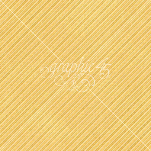 15 Pack - Graphic 45 Wonder Of OZ Double-Sided Cardstock 12"X12"-Brick Road Yellow Pattern - 5A003DCN-1H9MD