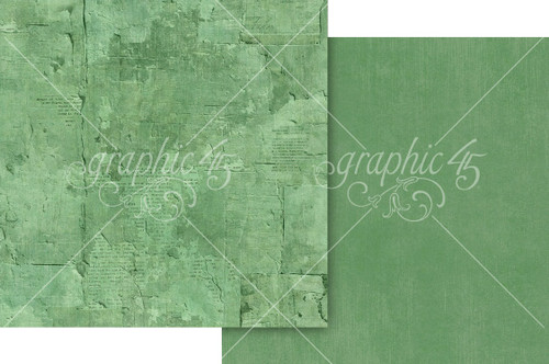 15 Pack - Journaling Through Time Double-Sided Cardstock 12"X12"-Leaf Green Patterns - 5A003DC7-1H9MQ - 810070168469