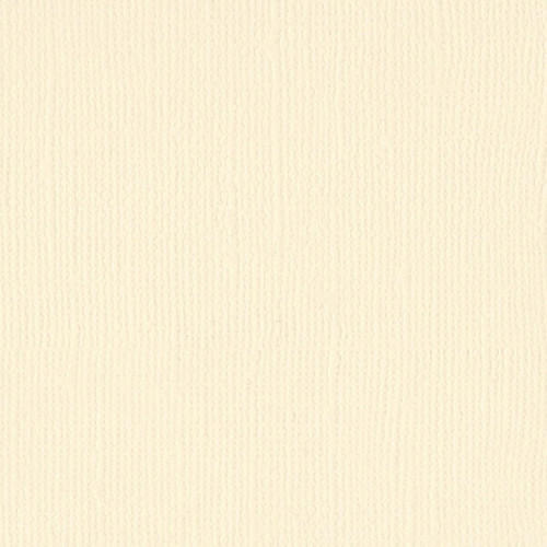 25 Pack - Bazzill Mono Cardstock 12"X12"-Butter Cream/Canvas - MONO12-3621 - 846523036214
