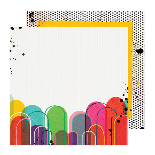 25 Pack - Vicki Boutin Bold And Bright Double-Sided Cardstock 12"X12"-Prism - A50026K4-G1926 - 765468077437