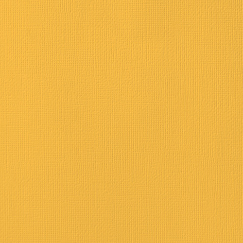 25 Pack - American Crafts 80lb Textured Cardstock 12"X12"-Dandelion - AM710-37 - 718813710374