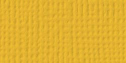 25 Pack - American Crafts 80lb Textured Cardstock 12"X12"-Mustard - AM710-36 - 718813710367