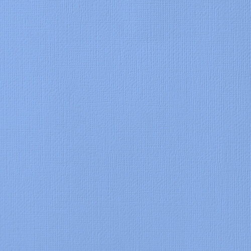 25 Pack - American Crafts 80lb Textured Cardstock 12"X12"-Sky - AM710-67 - 718813710671