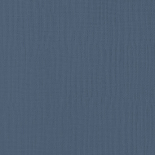 25 Pack - American Crafts 80lb Textured Cardstock 12"X12"-Blueberry - AM710-75 - 718813710756