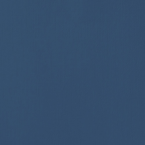 25 Pack - American Crafts 80lb Textured Cardstock 12"X12"-Denim - AM710-73 - 718813710732
