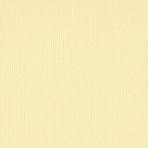 25 Pack - Bazzill Mono Cardstock 12"X12"-Chiffon/Canvas - MONO12-9011 - 870709003356