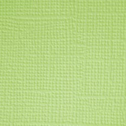25 Pack - Doodlebug Textured Cardstock 12"X12"-Limeade - DTC-3387 - 842715033870