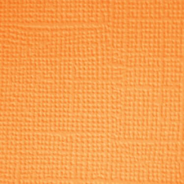 25 Pack - Doodlebug Textured Cardstock 12"X12"-Tangerine - DTC-3379 - 842715033795