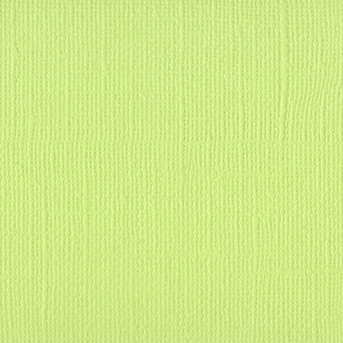 25 Pack - Bazzill Mono Cardstock 12"X12"-Limeade/Canvas - MONO12-9014 - 870709003493