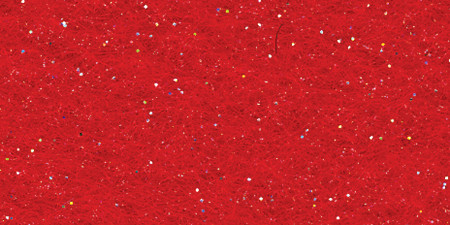 12 Pack - Kunin Glitter Stiffened Friendly Felt 9"X12"-Red - K461G-064 - 028981465014