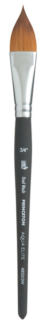Princeton Series 4850 Aqua Elite Synthetic Watercolor Brush-Angle Shader Size 1/4" - 5A002Z8S-1H0Q6 - 757063486127