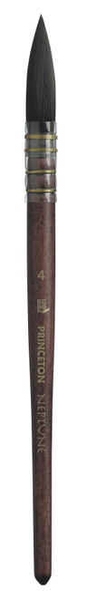 Princeton Series 4750 Neptune Synthetic Squirrel Brush-Short Handle Quill Size 4 - 5A002ZF0-1H0WQ - 757063475244 Princeton Series 4750 Neptune Synthetic Squirrel Brush-Short Handle Quill Size 4 - 5A002ZF0-1H0WQ - 757063475244