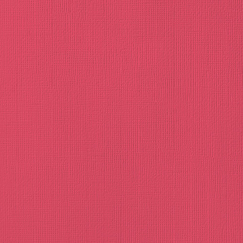 25 Pack - American Crafts 80lb Textured Cardstock 12"X12"-Cherry - AM710-26 - 718813710268 25 Pack - American Crafts 80lb Textured Cardstock 12"X12"-Cherry - AM710-26 - 718813710268