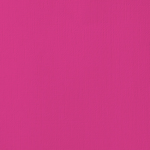 25 Pack - American Crafts 80lb Textured Cardstock 12"X12"-Taffy - AM710-22 - 718813710220