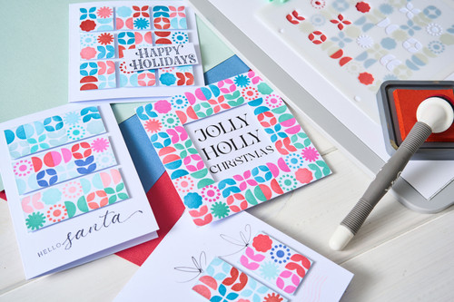 Sizzix Rotating Stencil 4.875"X4.875"-Retro Vibe - 5A00322T-1H3RJ Sizzix Rotating Stencil 4.875"X4.875"-Retro Vibe - 5A00322T-1H3RJ