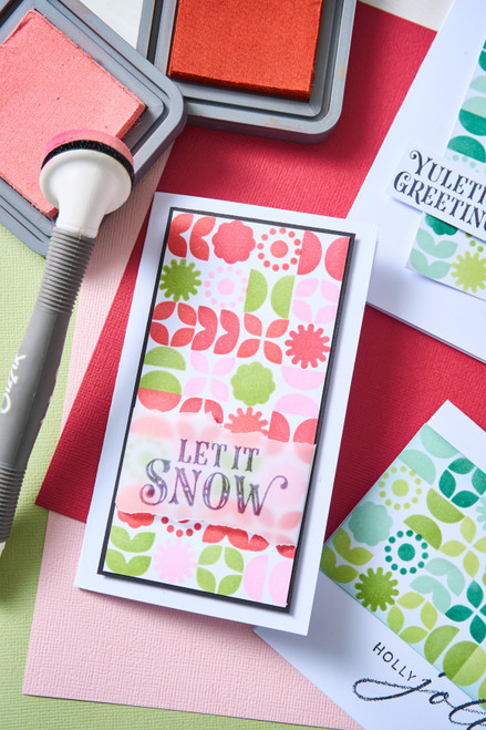 Sizzix Rotating Stencil 4.875"X4.875"-Retro Vibe - 5A00322T-1H3RJ Sizzix Rotating Stencil 4.875"X4.875"-Retro Vibe - 5A00322T-1H3RJ