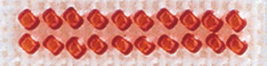 Mill Hill Petite Glass Seed Beads 2mm 1.6g-Red Red - PGBD-42013 - 098063420132