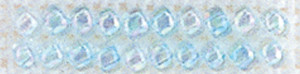 Mill Hill Glass Seed Beads 4.54g-Crystal Aqua - GSB-02017 - 098063020172