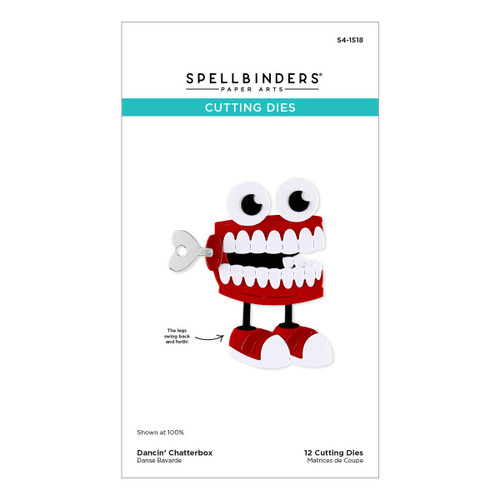 Spellbinders Etched Dies-Dancin' Chatterbox - 5A003KJS-1HFZG - 810205710341