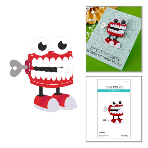 Spellbinders Etched Dies-Dancin' Chatterbox - 5A003KJS-1HFZG