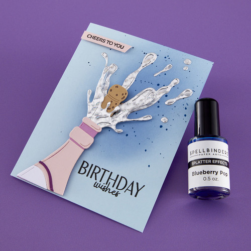 Spellbinders Splatter Effects 0.05oz-Blueberry Pop - 5A003LFR-1HGS4