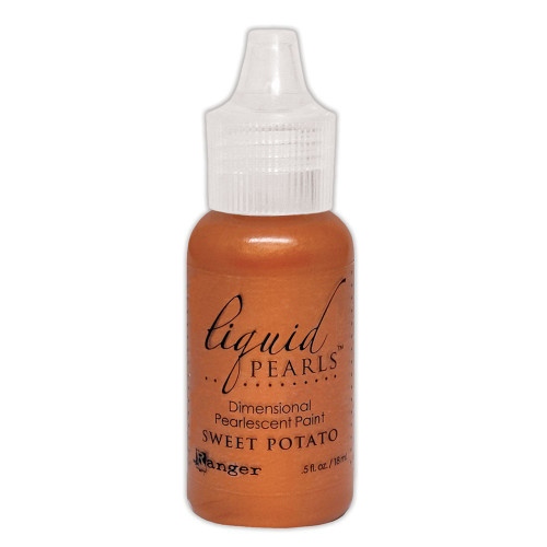 Ranger Liquid Pearls Dimensional Pearlescent Paint .5oz-Sweet Potato - LPL-1HFYX - 789541093459