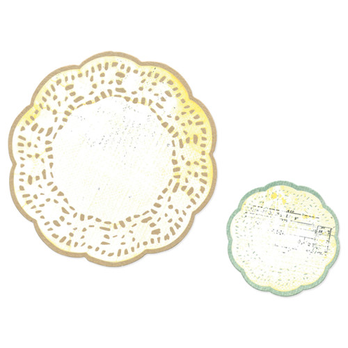 Sizzix Thinlits Die Set By 49 & Market 4/Pkg-Doily Duo - 5A003DJP-1H9RG