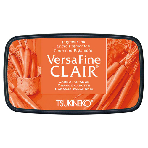 3 Pack - VersaFine Clair Ink Pad-Carrot Orange - VFCLA-1HG85 - 712353467033