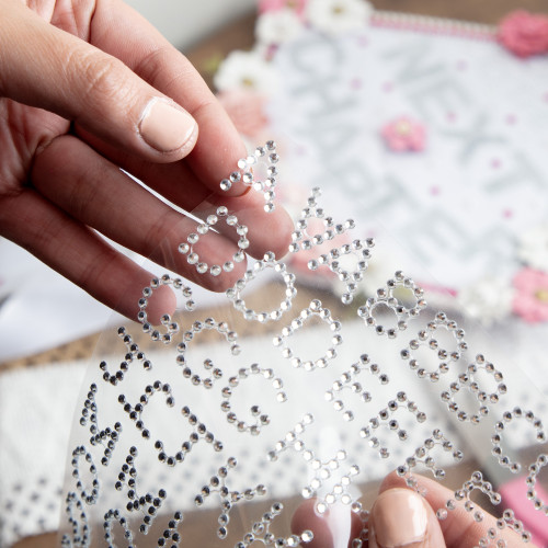 3 Pack - Craft Perfect Bling Sheet 2/Pkg .65"-Crystal Letters - 5A003MW7-1HJBL