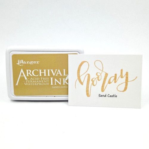 3 Pack - Ranger Archival Ink Pad #0-Sand Castle - AIP-1HFYM