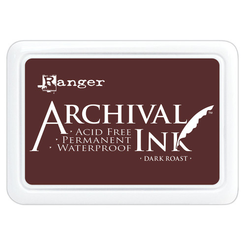 3 Pack - Ranger Archival Ink Pad #0-Dark Roast - AIP-1HFYP - 789541090557