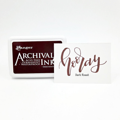 3 Pack - Ranger Archival Ink Pad #0-Dark Roast - AIP-1HFYP