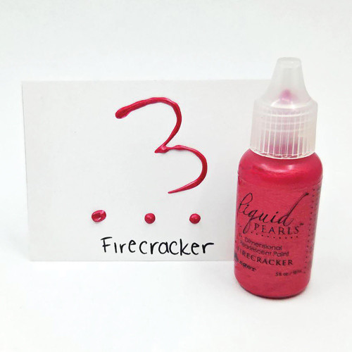 6 Pack - Ranger Liquid Pearls Dimensional Pearlescent Paint .5oz-Firecracker - LPL-1HFZ0