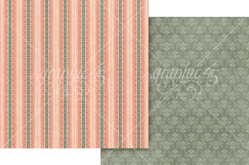 15 Pack - Graphic 45 Always & Forever Double-Sided Cardstock 12"X12"-From the Heart - 5A003JZV-1HF8T - 810070168681