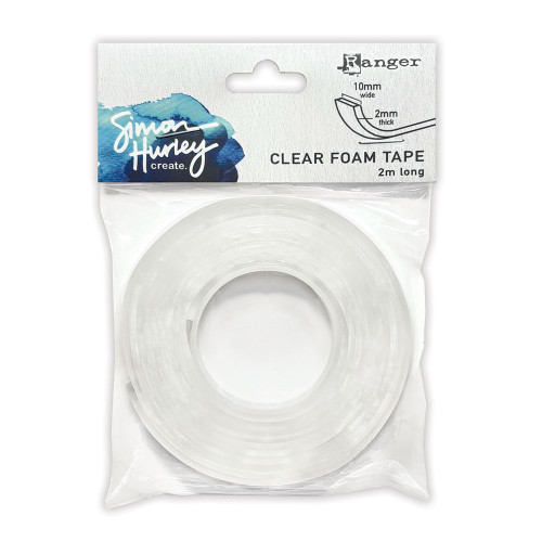 3 Pack - Simon Hurley create. Double Stick Tape 10mm-Clear Foam - 5A003MMW-1HJ4D - 789541090519
