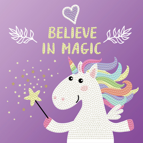 2 Pack - Diamond Dotz Diamond Art Box Kit 8.6"X8.6"-Believe In Magic - DBX012