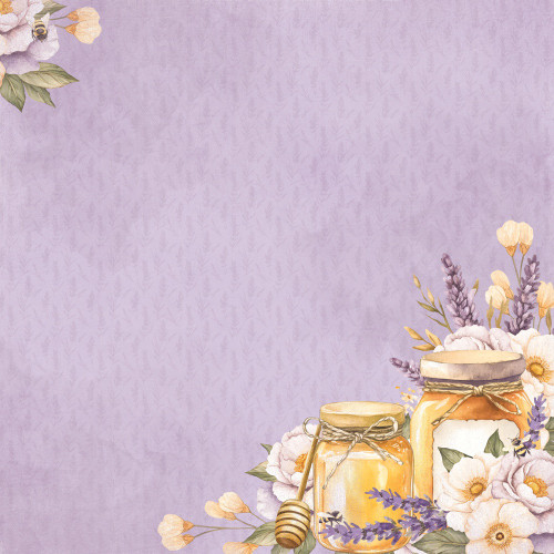 25 Pack - Simple Stories Lavender Fields Double-Sided Paper12"X12"-Beautiful Moments - 5A003JPB-1HDX9