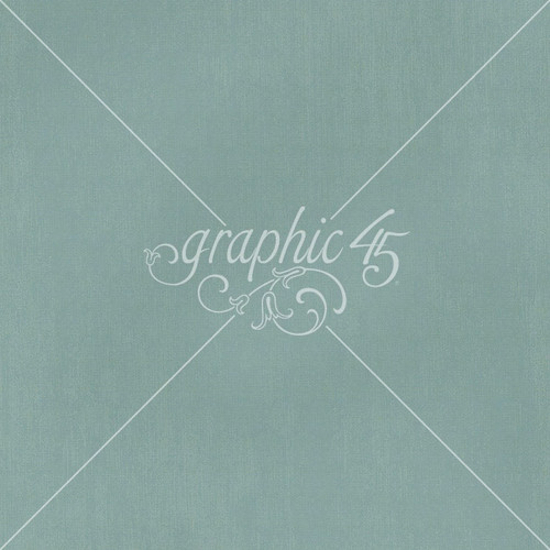 15 Pack - Graphic 45 Always & Forever Double-Sided Cardstock 12"X12"-Regency Blue - 5A003JZV-1HF9S