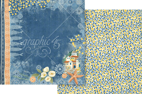 15 Pack - Graphic 45 Scenic Route Double-Sided Cardstock 12"X12"-Scenic Route Dark Layout - 5A003JZS-1HF9P - 810070168919