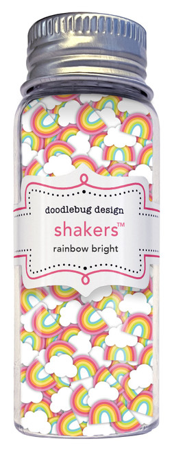 3 Pack - Doodlebug Shakers-Rainbow Bright - 5A003K39-1HFDM - 842715090231